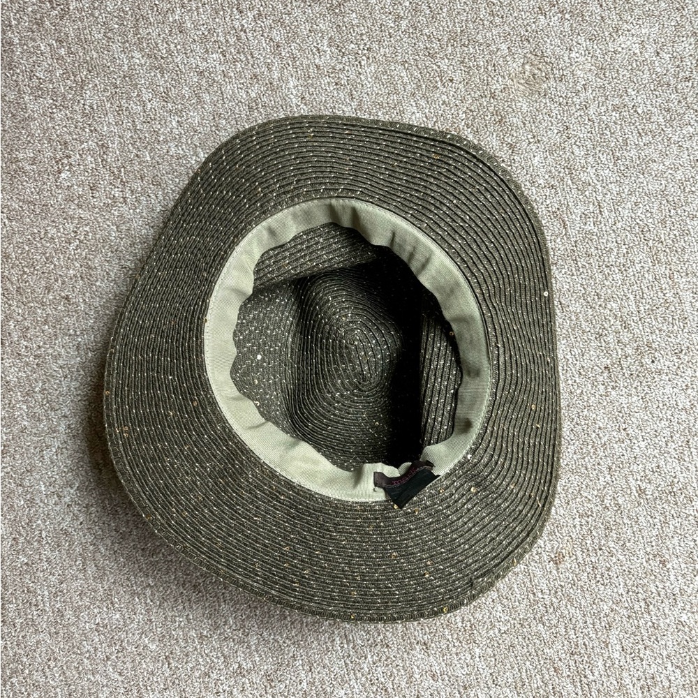 OLIVE GREEN HAT - Picture 3 of 5